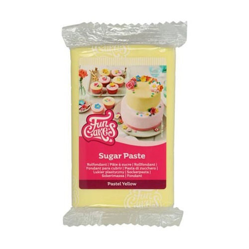 FunCakes Fondant - Pastel Yellow - 250g