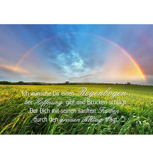 Tortenbild Regenbogen Rechteckig