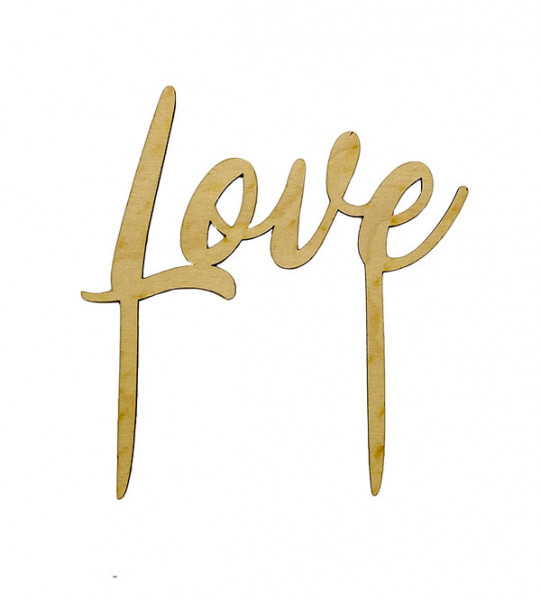 CakeTopper - Love