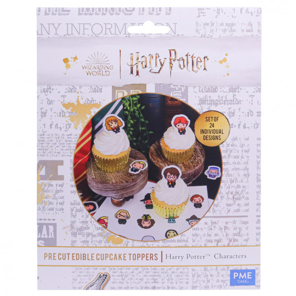 Harry Potter CupCake Topper aus Zuckerpapier - Charaktere