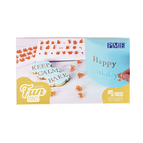 PME Fun Fonts Alphabet - Collection 2 - Prägestempel
