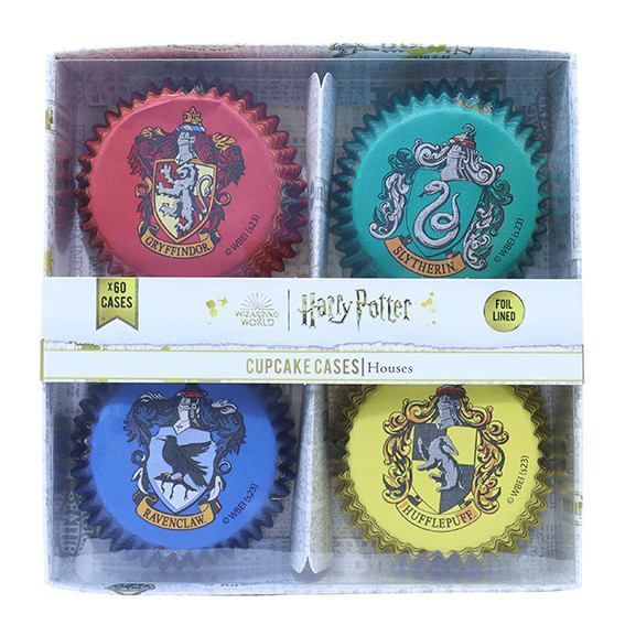 Harry Potter CupCake-Förmchen - Hogwarts Häuser