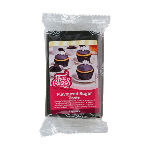 FunCakes Fondant mit Geschmack Lakritz - 250g