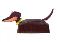 Fondant Kuchen-Einstecker - Dackel Fondant Kuchen-Einstecker - Dackel