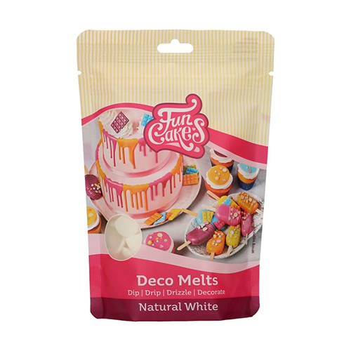 FunCakes Deco Melts - Natürliches Weiß - 250g