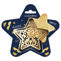 Cookie Cutter & Embosser Star Cookie Cutter & Embosser Star