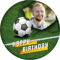 Tortenbild Fußball Rund Tortenbild Fußball Rund