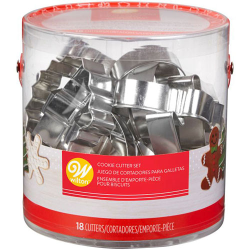 Wilton Metall Ausstecher - Holiday - 18tlg