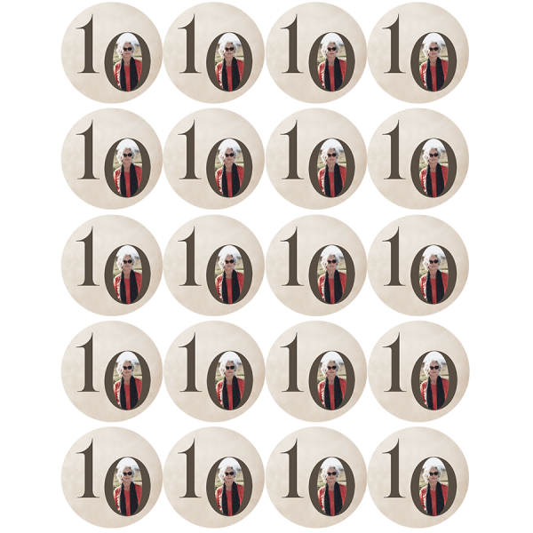 Motivoblaten „Runder Geburtstag“