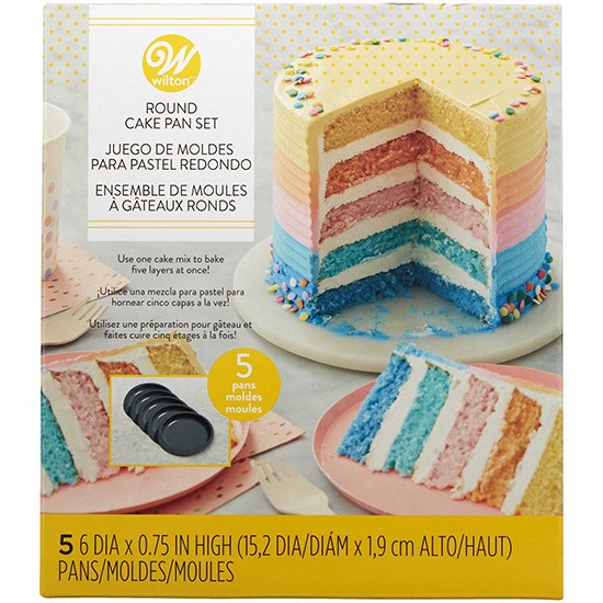 Wilton Cake Pfanne Easy Layers 15cm Set 