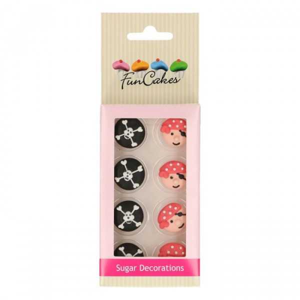 FunCakes Sugar Decorations Pirates