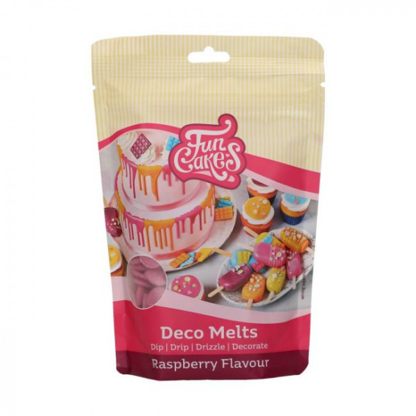 FunCakes Deco Melts - Himbeer Geschmack - 250g