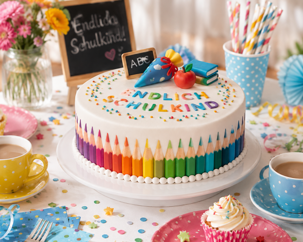 Cake Ribbon Crayons edible- 4 pieces á 24cm x 5cm