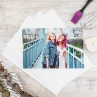 Picture Cake Topper Rectangular 16cm Picture Cake Topper Rectangular 16cm