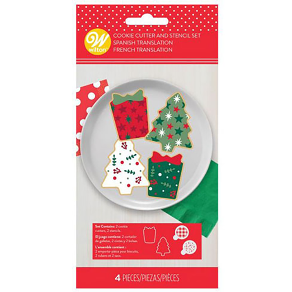 Wilton Cookie Cutters & Stencils Set