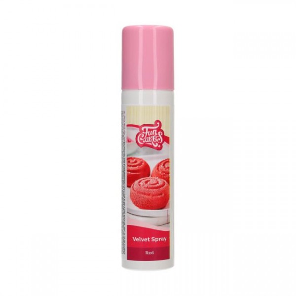 FunCakes Velvet Spray Rot - 100ml