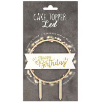 Cake Topper LED Happy Birthday Cake Topper LED Happy Birthday