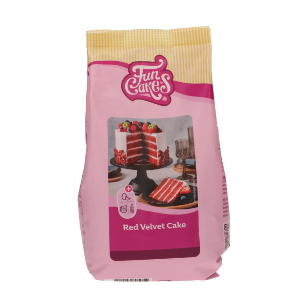 FunCakes Mix für Red Velvet Cake 0,5kg