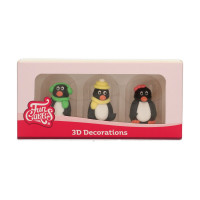 FunCakes Sugar Decorations 3D Penguin Set FunCakes Sugar Decorations 3D Penguin Set