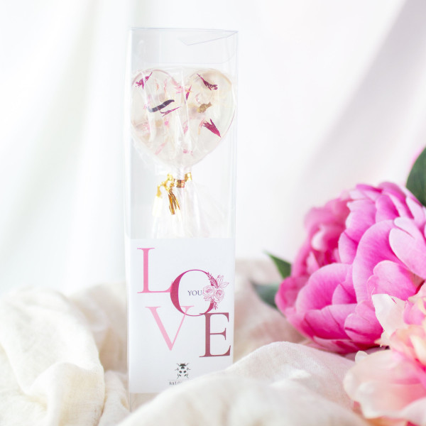 HerzblütenLollis - Valentins-Geschenkset LOVE