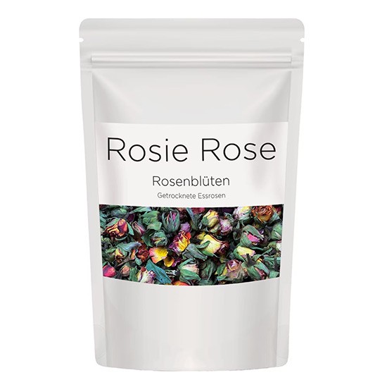 Rosie Rose essbare Rosenblüten - Sunset Mix