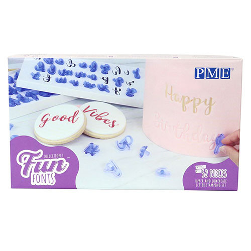PME Fun Fonts Alphabet - Collection 1 - Prägestempel