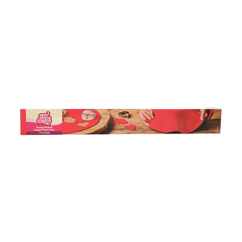 FunCakes Ausgerollte Fondantdecke Rot - Fire Red
