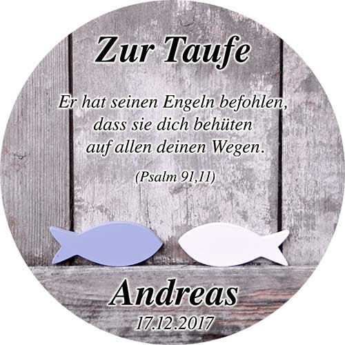 Tortenbild Taufe Rund Motiv 13
