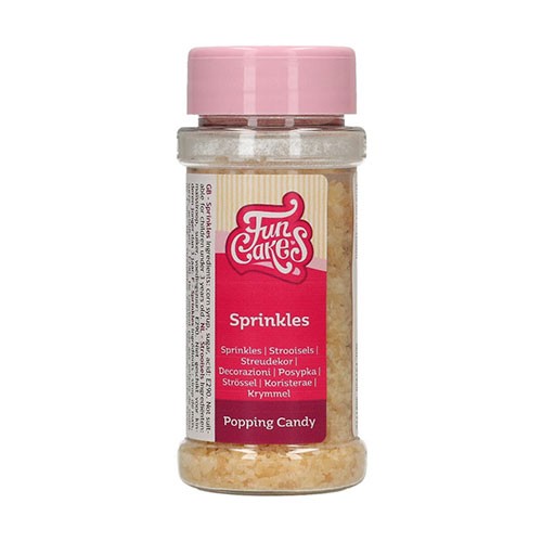 FunCakes Knister-Streusel Popping Candy - 70g