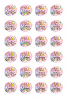 Printed Wafers Enrolment Schoolchild Pink Printed Wafers Enrolment Schoolchild Pink