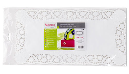 Paper Cake Doily Rectangle - 40 x 20cm