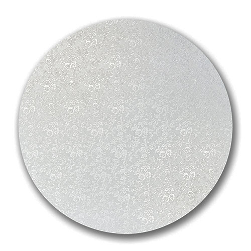 Tortenplatte silber rund 25cm - 4mm stark