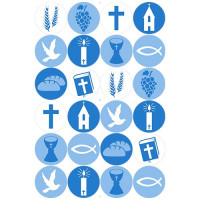 Bedruckte Oblaten Kommunion/Konfirmation Bedruckte Oblaten Kommunion/Konfirmation