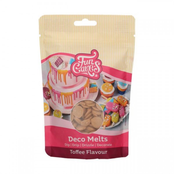 FunCakes Deco Melts - Toffee / Karamell Geschmack - 250g