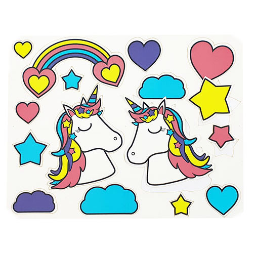 Fondant Kuchen-Tattoo - Einhorn