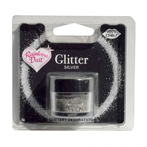 RD essbarer Glitter - Silber