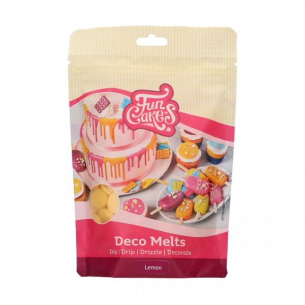 FunCakes Deco Melts - Zitronen-Geschmack 250g