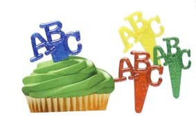 ABC - Torteneinstecker Set