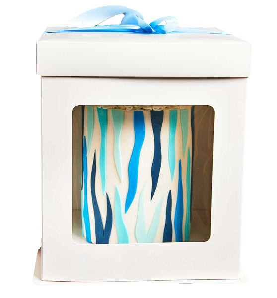 FunCakes Tall Cake Box 26 x 26 x 29,4 cm - White
