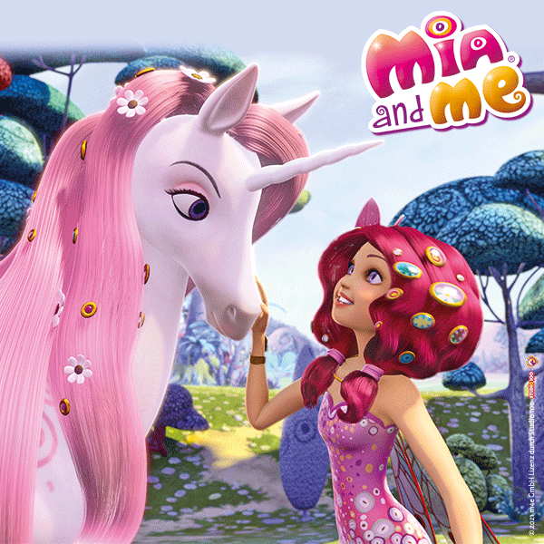 Tortenbild Mia and Me - Mia und Lyria