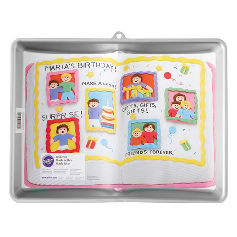 Wilton - Motivbackform Buch