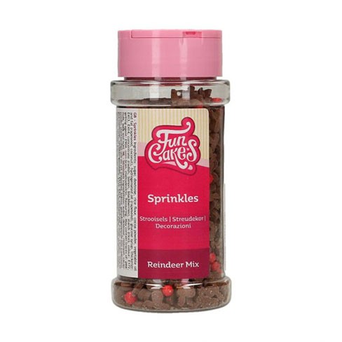 FunCakes Sprinkle Mix - Reindeer - 55g