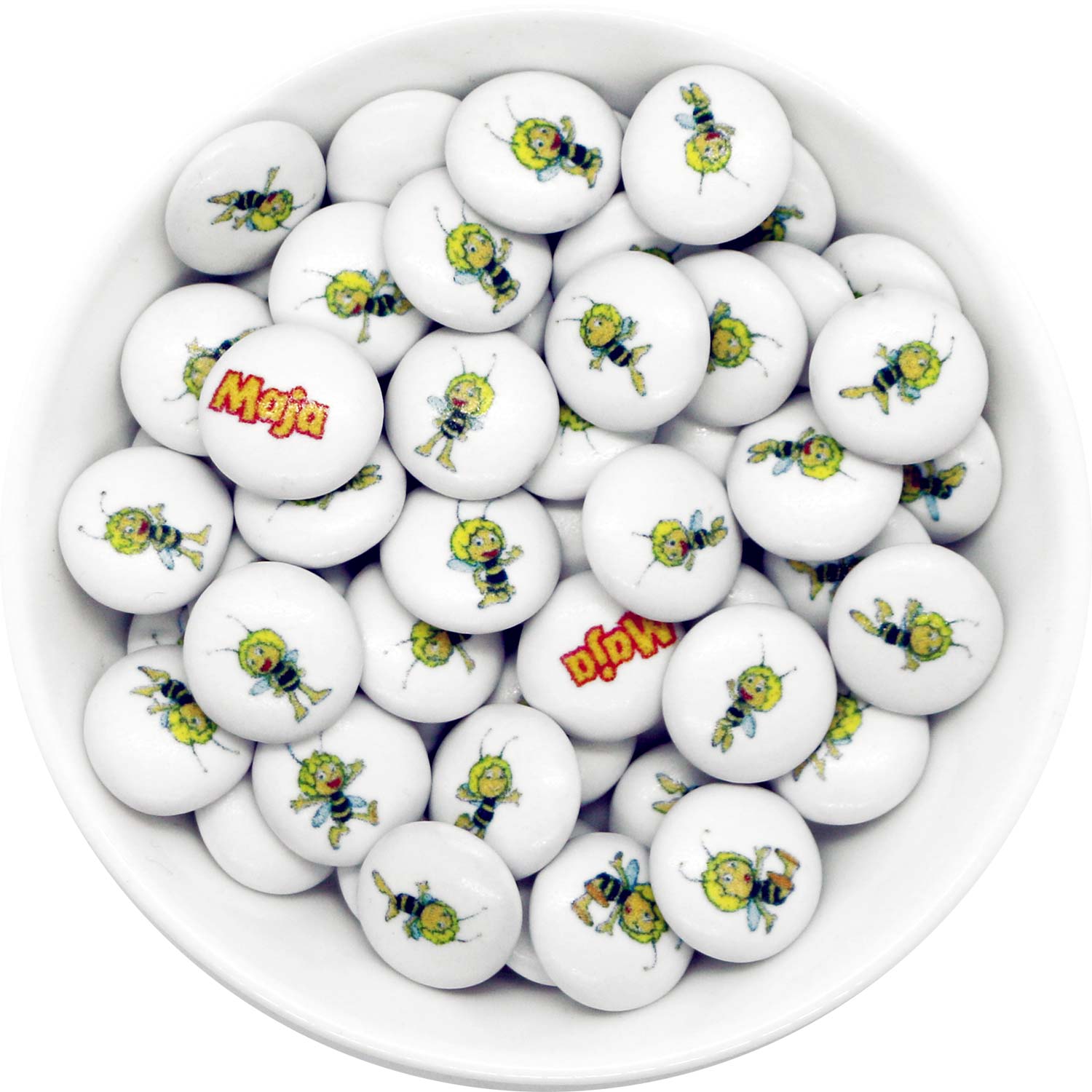 Motif chocolate lentils - Maya the Bee | Tortenbild-Druckerei