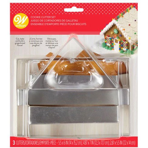 Wilton Lebkuchenhaus Ausstecher Set