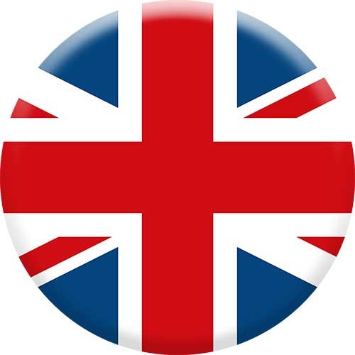 Tortenbild Union Jack Rund