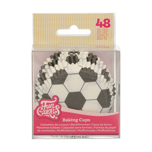 FunCakes baking cups football