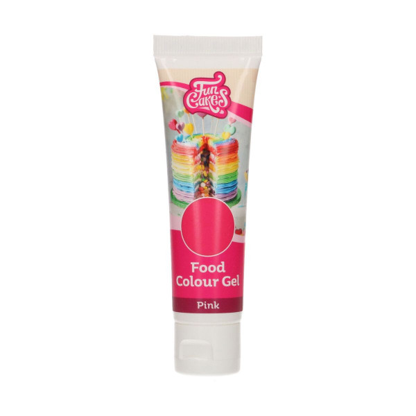 FunCakes Food Colour Gel Pink 30g