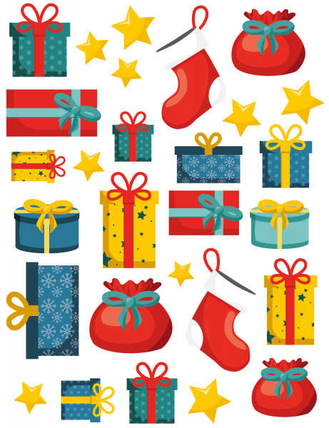 Motivoblaten Weihnachtsgeschenke