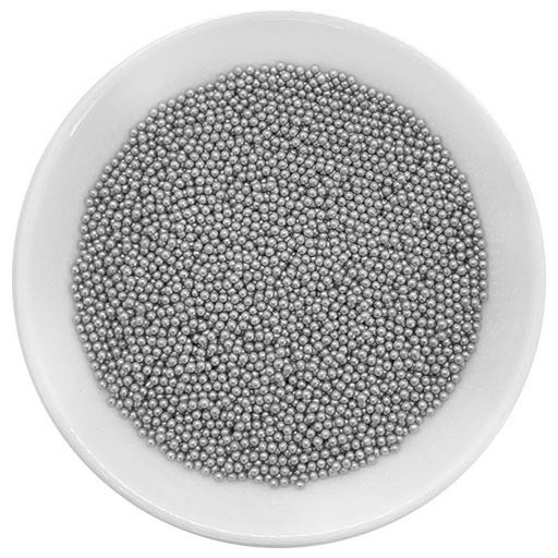 Zuckerperlen Nonpareille - Silber - 50g