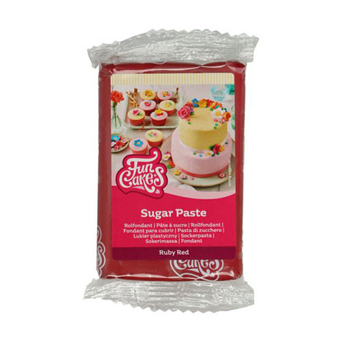 FunCakes Fondant Ruby Red - 250g